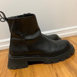 Zara chunky boots